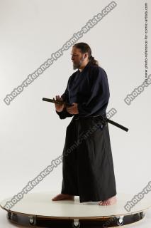 standing samurai with sword yasuke 04b